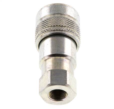 Stalen DN 5 Hydraulische Koppeling Snelkoppeling G 1/8 inch Binnendraad ISO 7241-1 B D 10.9mm