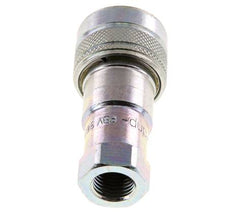 Stalen DN 6.3 Hydraulische Koppeling Snelkoppeling G 1/4 inch Binnendraad ISO 7241-1 B D 14.2mm