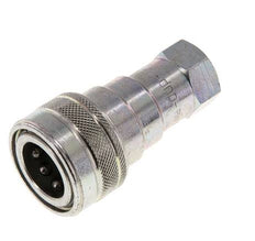 Stalen DN 10 Hydraulische Koppeling Snelkoppeling G 3/8 inch Binnendraad ISO 7241-1 B D 19.1mm