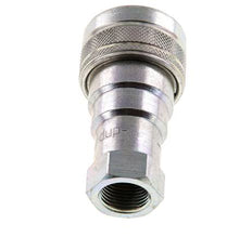Stalen DN 10 Hydraulische Koppeling Snelkoppeling G 3/8 inch Binnendraad ISO 7241-1 B D 19.1mm