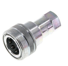 Stalen DN 12.5 Hydraulische Koppeling Snelkoppeling G 1/2 inch Binnendraad ISO 7241-1 B D 23.5mm