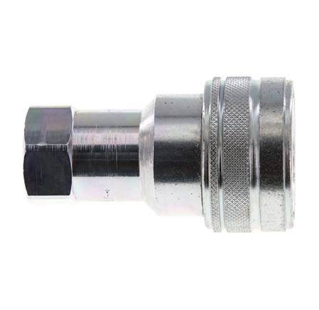Stalen DN 12.5 Hydraulische Koppeling Snelkoppeling G 1/2 inch Binnendraad ISO 7241-1 B D 23.5mm