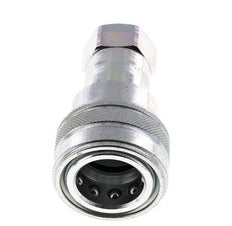 Stalen DN 12.5 Hydraulische Koppeling Snelkoppeling G 1/2 inch Binnendraad ISO 7241-1 B D 23.5mm