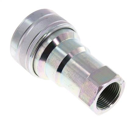 Stalen DN 20 Hydraulische Koppeling Snelkoppeling G 3/4 inch Binnendraad ISO 7241-1 B D 31.4mm