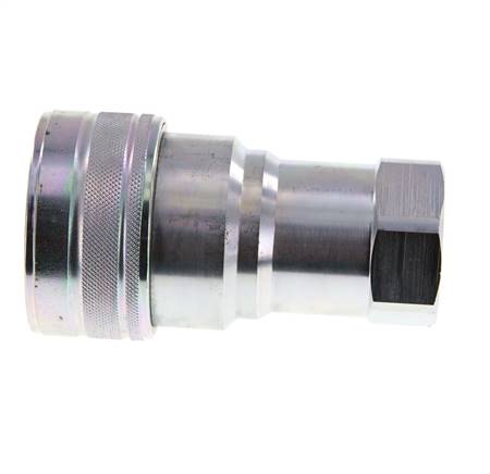 Stalen DN 25 Hydraulische Koppeling Snelkoppeling G 1 inch Binnendraad ISO 7241-1 B D 37.8mm