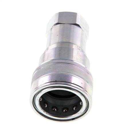 Stalen DN 25 Hydraulische Koppeling Snelkoppeling G 1 inch Binnendraad ISO 7241-1 B D 37.8mm