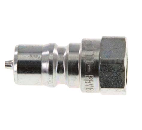 Stalen DN 6.3 Hydraulische Koppeling Insteeknippel G 1/4 inch Binnendraad ISO 7241-1 B D 14.2mm