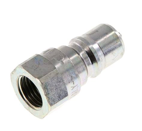 Stalen DN 6.3 Hydraulische Koppeling Insteeknippel G 1/4 inch Binnendraad ISO 7241-1 B D 14.2mm