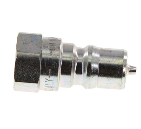 Stalen DN 6.3 Hydraulische Koppeling Insteeknippel G 1/4 inch Binnendraad ISO 7241-1 B D 14.2mm