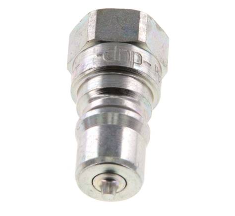 Stalen DN 6.3 Hydraulische Koppeling Insteeknippel G 1/4 inch Binnendraad ISO 7241-1 B D 14.2mm