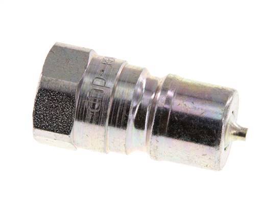 Stalen DN 10 Hydraulische Koppeling Insteeknippel G 3/8 inch Binnendraad ISO 7241-1 B D 19.1mm