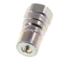 Stalen DN 10 Hydraulische Koppeling Insteeknippel G 3/8 inch Binnendraad ISO 7241-1 B D 19.1mm