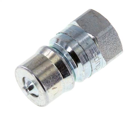Stalen DN 12.5 Hydraulische Koppeling Insteeknippel G 1/2 inch Binnendraad ISO 7241-1 B D 23.5mm
