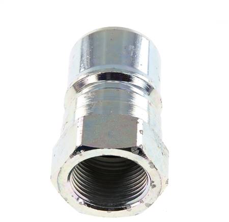 Stalen DN 20 Hydraulische Koppeling Insteeknippel G 3/4 inch Binnendraad ISO 7241-1 B D 31.4mm
