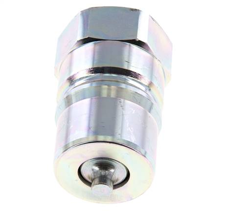 Stalen DN 25 Hydraulische Koppeling Insteeknippel G 1 inch Binnendraad ISO 7241-1 B D 37.8mm