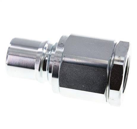 Stalen DN 40 Hydraulische Koppeling Insteeknippel G 1 1/4 inch Binnendraad ISO 7241-1 B D 44.5mm