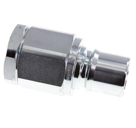 Stalen DN 40 Hydraulische Koppeling Insteeknippel G 1 1/4 inch Binnendraad ISO 7241-1 B D 44.5mm