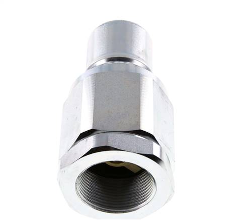 Stalen DN 40 Hydraulische Koppeling Insteeknippel G 1 1/2 inch Binnendraad ISO 7241-1 B D 44.5mm