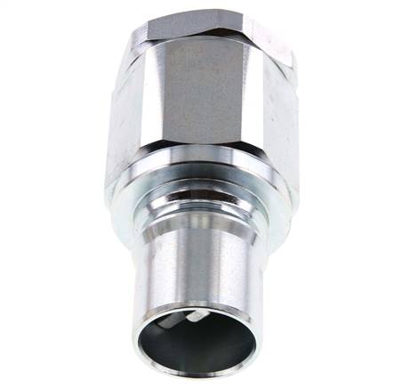 Stalen DN 40 Hydraulische Koppeling Insteeknippel G 1 1/2 inch Binnendraad ISO 7241-1 B D 44.5mm