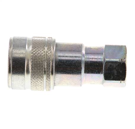 Stalen DN 5 Hydraulische Koppeling Snelkoppeling 1/8 inch NPT binnendraad ISO 7241-1 B D 10.9mm