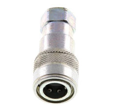 Stalen DN 5 Hydraulische Koppeling Snelkoppeling 1/8 inch NPT binnendraad ISO 7241-1 B D 10.9mm