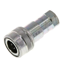 Stalen DN 6.3 Hydraulische Koppeling Snelkoppeling 1/4 inch NPT binnendraad ISO 7241-1 B D 14.2mm