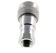 Stalen DN 6.3 Hydraulische Koppeling Snelkoppeling 1/4 inch NPT binnendraad ISO 7241-1 B D 14.2mm