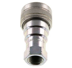 Stalen DN 10 Hydraulische Koppeling Snelkoppeling 3/8 inch NPT binnendraad ISO 7241-1 B D 19.1mm