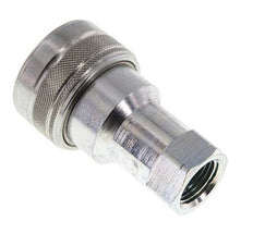 Stalen DN 12.5 Hydraulische Koppeling Snelkoppeling 1/2 inch NPT binnendraad ISO 7241-1 B D 23.5mm