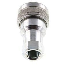 Stalen DN 12.5 Hydraulische Koppeling Snelkoppeling 1/2 inch NPT binnendraad ISO 7241-1 B D 23.5mm
