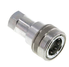 Stalen DN 12.5 Hydraulische Koppeling Snelkoppeling 1/2 inch NPT binnendraad ISO 7241-1 B D 23.5mm