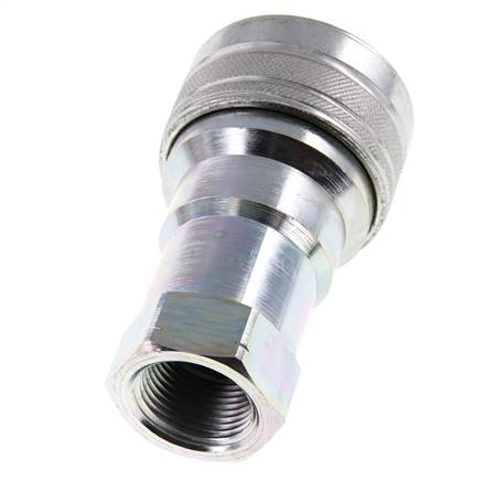 Stalen DN 20 Hydraulische Koppeling Snelkoppeling 3/4 inch NPT binnendraad ISO 7241-1 B D 31.4mm