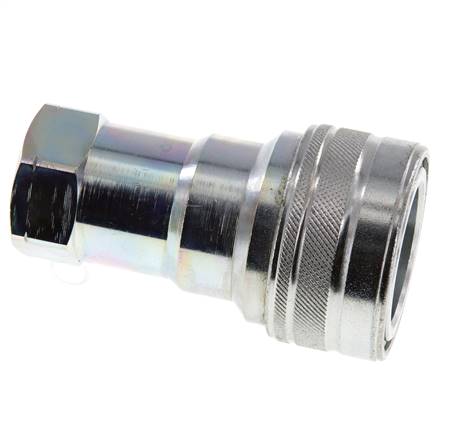 Stalen DN 20 Hydraulische Koppeling Snelkoppeling 3/4 inch NPT binnendraad ISO 7241-1 B D 31.4mm