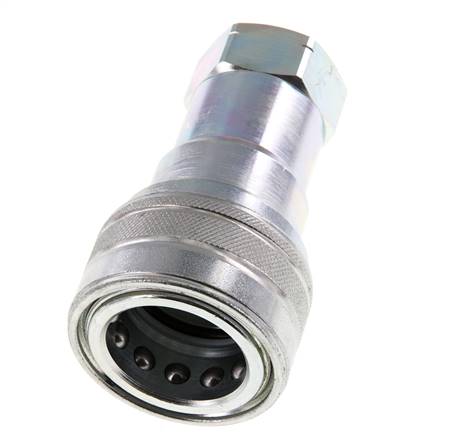 Stalen DN 20 Hydraulische Koppeling Snelkoppeling 3/4 inch NPT binnendraad ISO 7241-1 B D 31.4mm