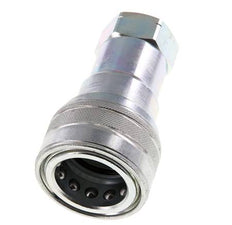 Stalen DN 20 Hydraulische Koppeling Snelkoppeling 3/4 inch NPT binnendraad ISO 7241-1 B D 31.4mm