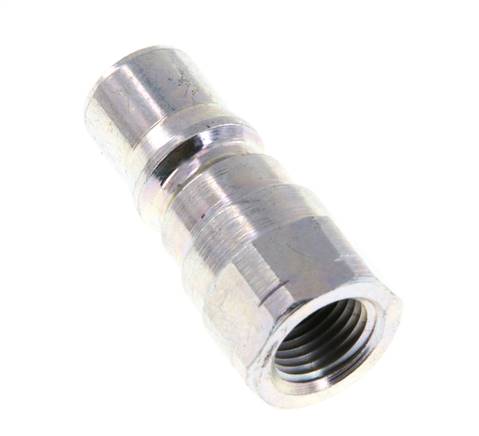 Stalen DN 5 Hydraulische Koppeling Insteeknippel 1/8 inch NPT binnendraad ISO 7241-1 B D 10.9mm