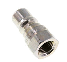 Stalen DN 6.3 Hydraulische Koppeling Insteeknippel 1/4 inch NPT binnendraad ISO 7241-1 B D 14.2mm