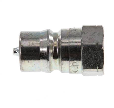 Stalen DN 12.5 Hydraulische Koppeling Insteeknippel 1/2 inch NPT binnendraad ISO 7241-1 B D 23.5mm