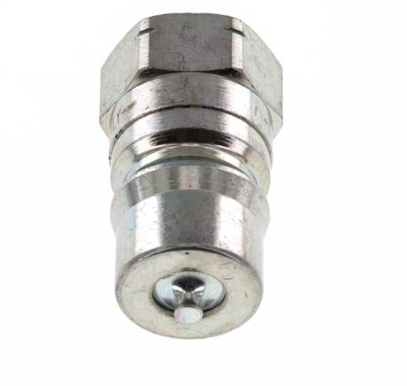 Stalen DN 12.5 Hydraulische Koppeling Insteeknippel 1/2 inch NPT binnendraad ISO 7241-1 B D 23.5mm