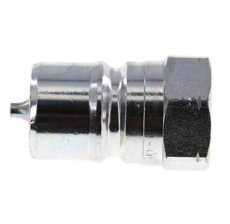 Stalen DN 20 Hydraulische Koppeling Insteeknippel 3/4 inch NPT binnendraad ISO 7241-1 B D 31.4mm