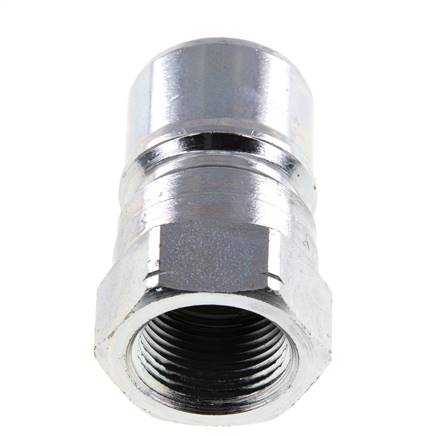 Stalen DN 20 Hydraulische Koppeling Insteeknippel 3/4 inch NPT binnendraad ISO 7241-1 B D 31.4mm