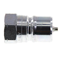 Stalen DN 20 Hydraulische Koppeling Insteeknippel 3/4 inch NPT binnendraad ISO 7241-1 B D 31.4mm