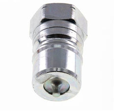 Stalen DN 20 Hydraulische Koppeling Insteeknippel 3/4 inch NPT binnendraad ISO 7241-1 B D 31.4mm