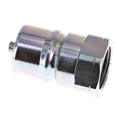 Stalen DN 25 Hydraulische Koppeling Insteeknippel 1 inch NPT binnendraad ISO 7241-1 B D 37.8mm