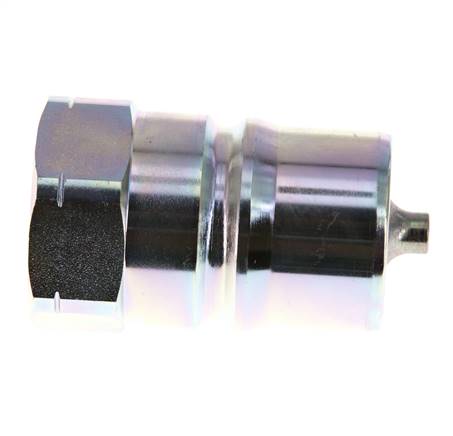 Stalen DN 50 Hydraulische Koppeling Insteeknippel 2 inch NPT binnendraad ISO 7241-1 B D 63.2mm