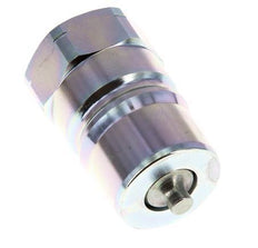 Stalen DN 25 Hydraulische Koppeling Insteeknippel 1 inch NPT binnendraad ISO 7241-1 B D 37.8mm
