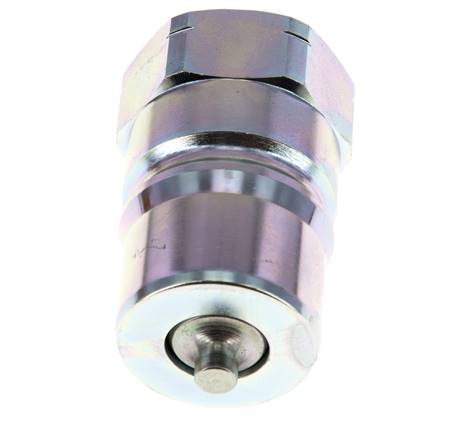 Stalen DN 50 Hydraulische Koppeling Insteeknippel 2 inch NPT binnendraad ISO 7241-1 B D 63.2mm