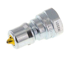 Stalen DN 6.3 Hydraulische Koppeling Insteeknippel G 1/4 inch Binnendraad Drukontlasting ISO 7241-1 B D 14.2mm