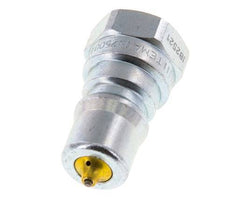 Stalen DN 6.3 Hydraulische Koppeling Insteeknippel G 1/4 inch Binnendraad Drukontlasting ISO 7241-1 B D 14.2mm