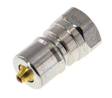 Stalen DN 10 Hydraulische Koppeling Insteeknippel G 3/8 inch Binnendraad Drukontlasting ISO 7241-1 B D 19.1mm